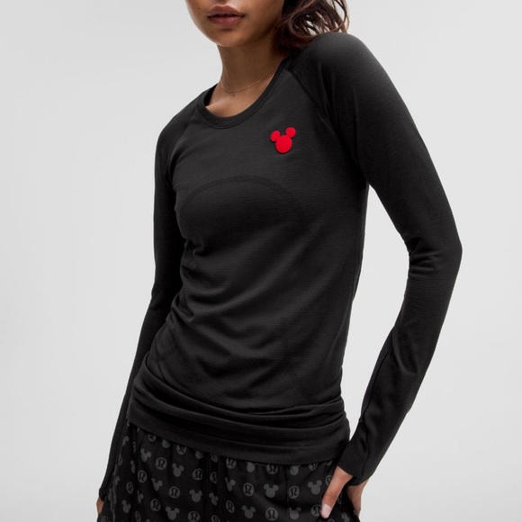 lululemon athletica Tops - Disney x lululemon Swiftly Tech Long-Sleeve Shirt 2.0 Hip Length Black